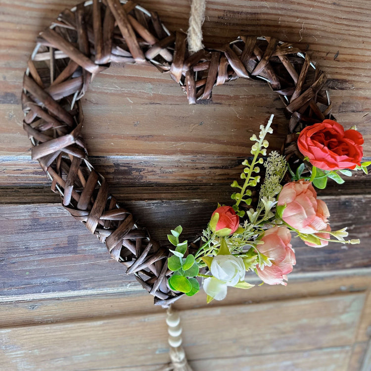 Blooming Heart Door Hanger