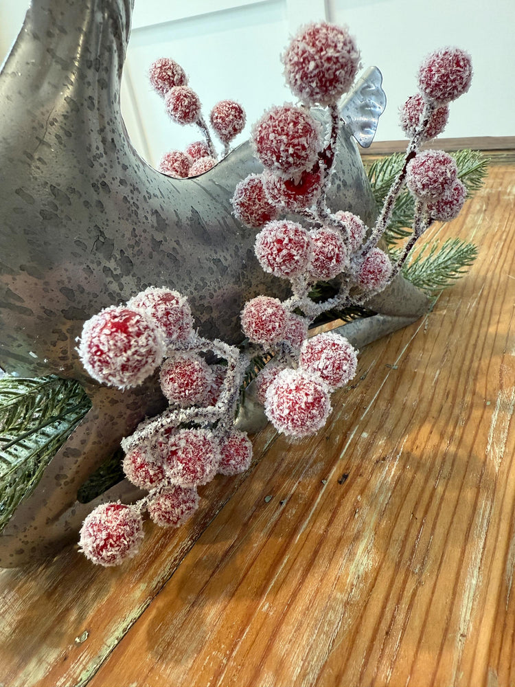 Metal Reindeer Christmas Centerpiece | Farmhouse Holiday Decor