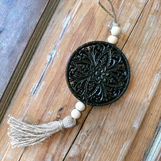 Rustic Wreath Charm.