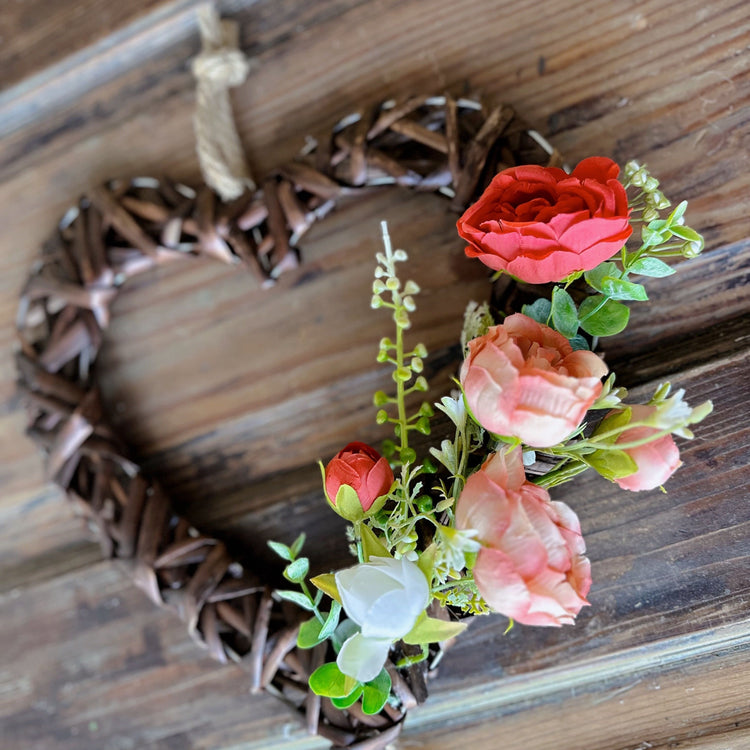 Blooming Heart Door Hanger