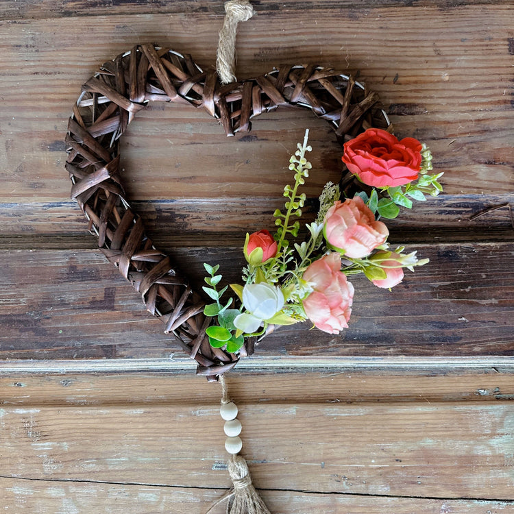 Blooming Heart Door Hanger