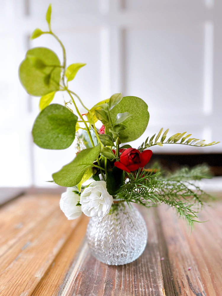 All-Season Red Rose Artificial Arrangement