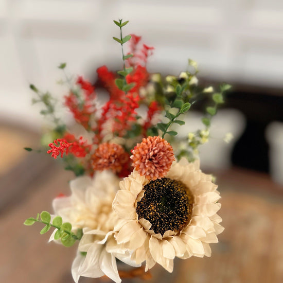 All Season Wildflower Centerpiece Arrangement.