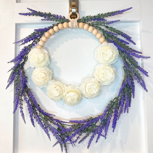 Lavender Bliss Wreath 14".