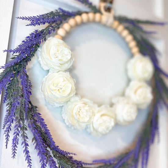 Lavender Bliss Wreath 14".