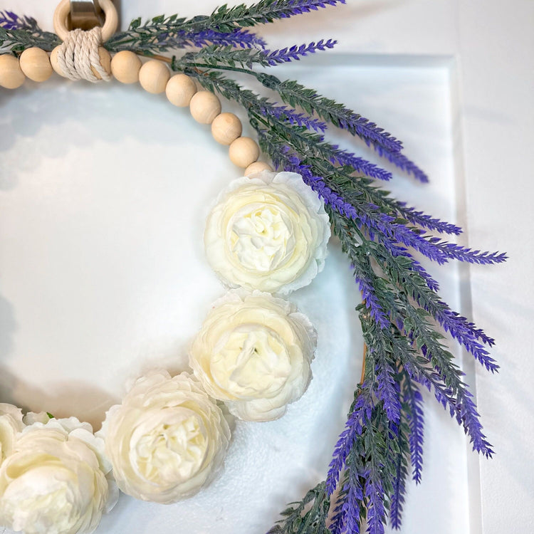 Lavender Bliss Wreath 14".