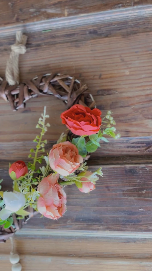 Blooming Heart Door Hanger