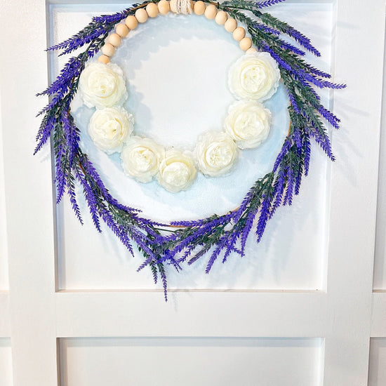 Lavender Bliss Wreath 14".